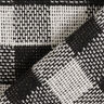 Tessuto per cappotti doppio a quadri – nero/bianco,  thumbnail number 5