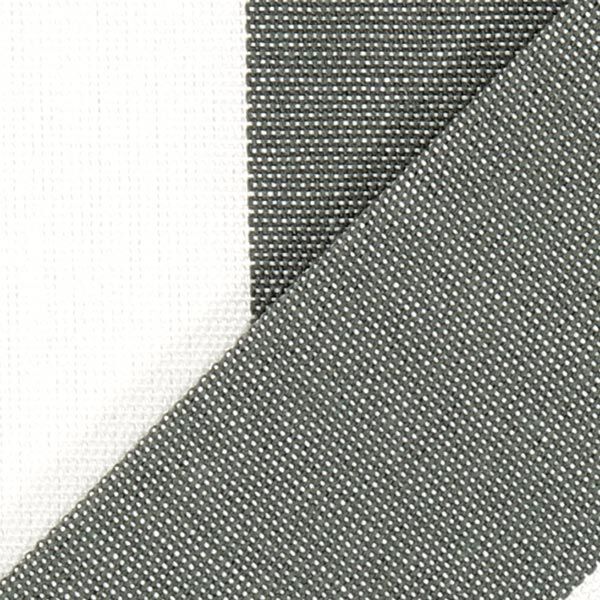 Tessuto per tende da sole righe Toldo – bianco/grigio,  image number 3