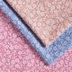 popeline di cotone fiori bicolore – colore blu jeans/azzurro,  thumbnail number 6