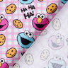 popeline di cotone Tessuto oggetto di licenza Cookie Monster ed Elmo | Sesame Workshop – bianco,  thumbnail number 4
