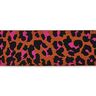 nastro elastico leopardo – arancione/pink,  thumbnail number 1