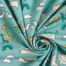 jersey di cotone Animali della steppa e arcobaleni – canna palustre,  thumbnail number 3