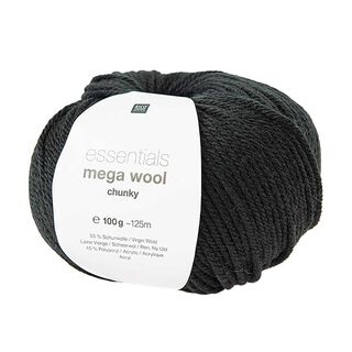Essentials Mega Wool chunky | Rico Design – nero, 