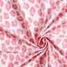 Tessuto per costumi da bagno con stampa leopardata – bianco/rosa,  thumbnail number 3