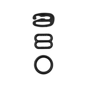 accessori per reggiseno [ Dimensioni: 10 mm ] | Prym – nero, 