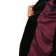 Fodera in tessuto elasticizzato in tinta unita – rosso Bordeaux,  thumbnail number 5