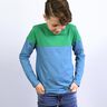 LEVI - maglia a maniche lunghe con color block, Studio Schnittreif  | 86 - 152,  thumbnail number 3