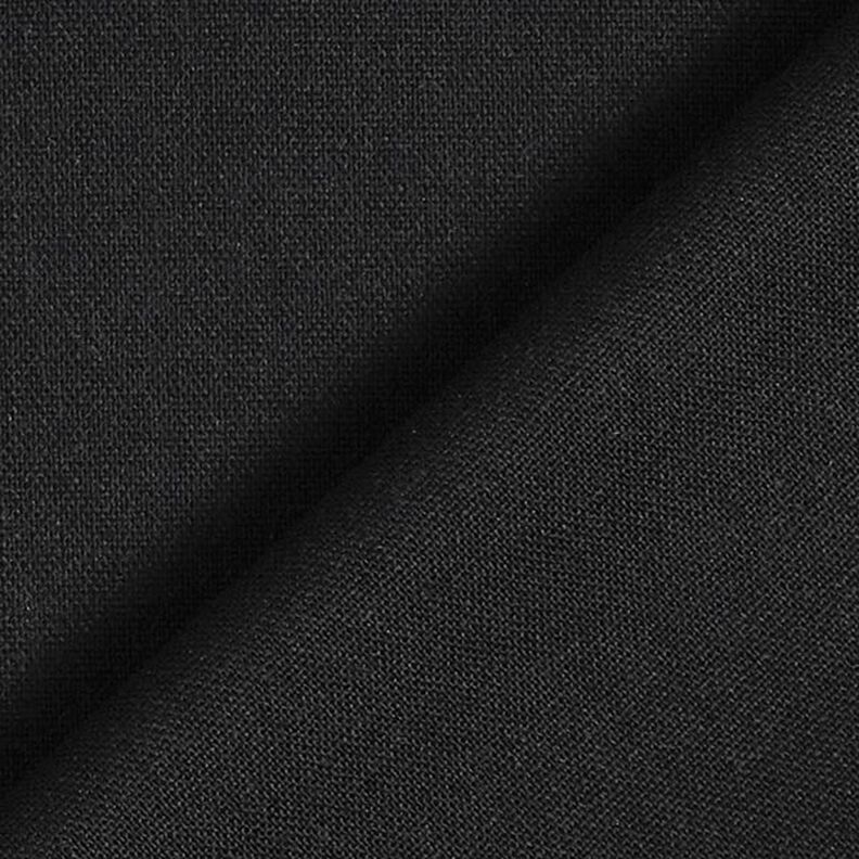 misto lino viscosa tinta unita – nero,  image number 3