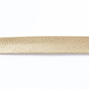Nastro in sbieco Metallico [20 mm] – oro effetto metallizzato, 