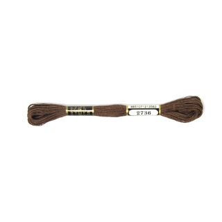 Filato da ricamo Metis 2736 /DMC 938 /Anchor 380, 