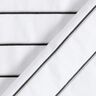 Misto cotone a righe larghe – bianco/nero,  thumbnail number 4