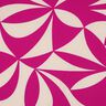 Tessuto elasticizzato per camicette con motivi geometrici | Poppy Fabrics – porpora/anacardo,  thumbnail number 1