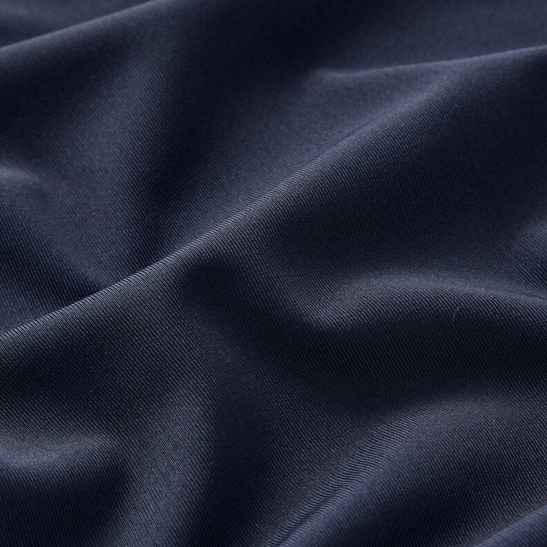 Maglia sportiva e funzionale in tinta unita – nero-azzurro, image number 3