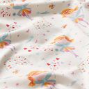 jersey di cotone piccola fata – bianco/azzurro, 