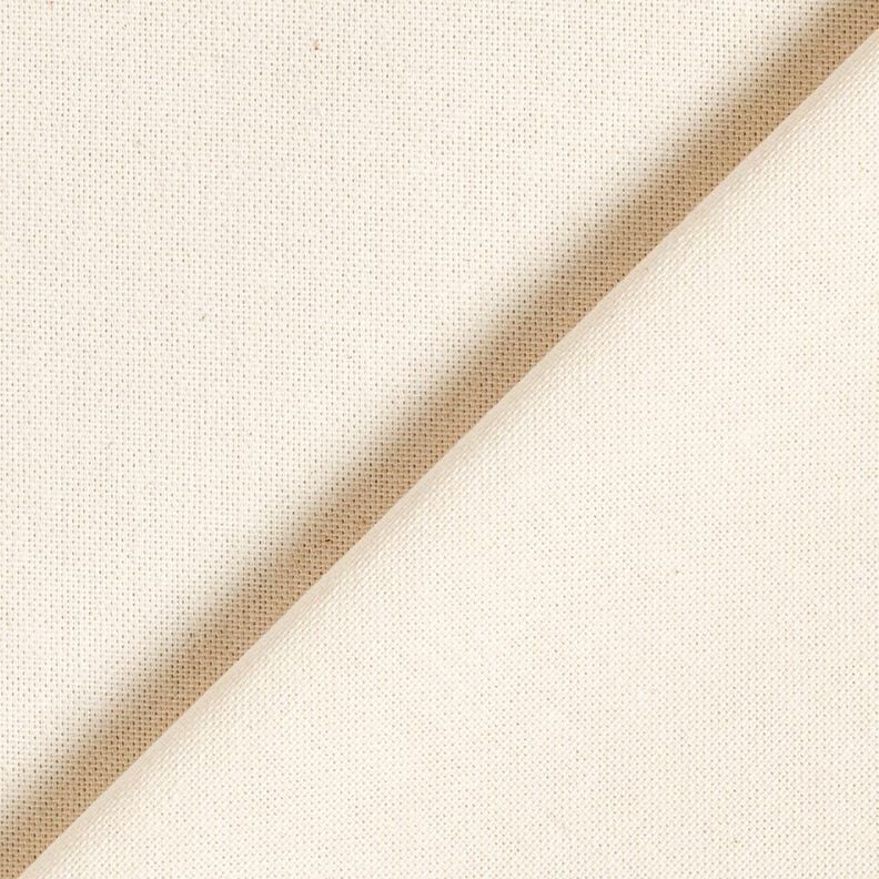 tessuto arredo mezzo panama bicolore – crema/bianco, image number 3