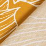 tessuto arredo tessuti canvas grandi foglie – giallo curry,  thumbnail number 4