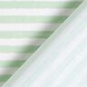 tessuto in cotone cretonne Strisce casual – menta chiaro/bianco,  thumbnail number 4