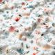 Morbido pile Punti e fiori in rilievo – bianco,  thumbnail number 2