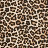 tessuto arredo mezzo panama Elegante stampa leopardata – nero/naturale,  thumbnail number 1