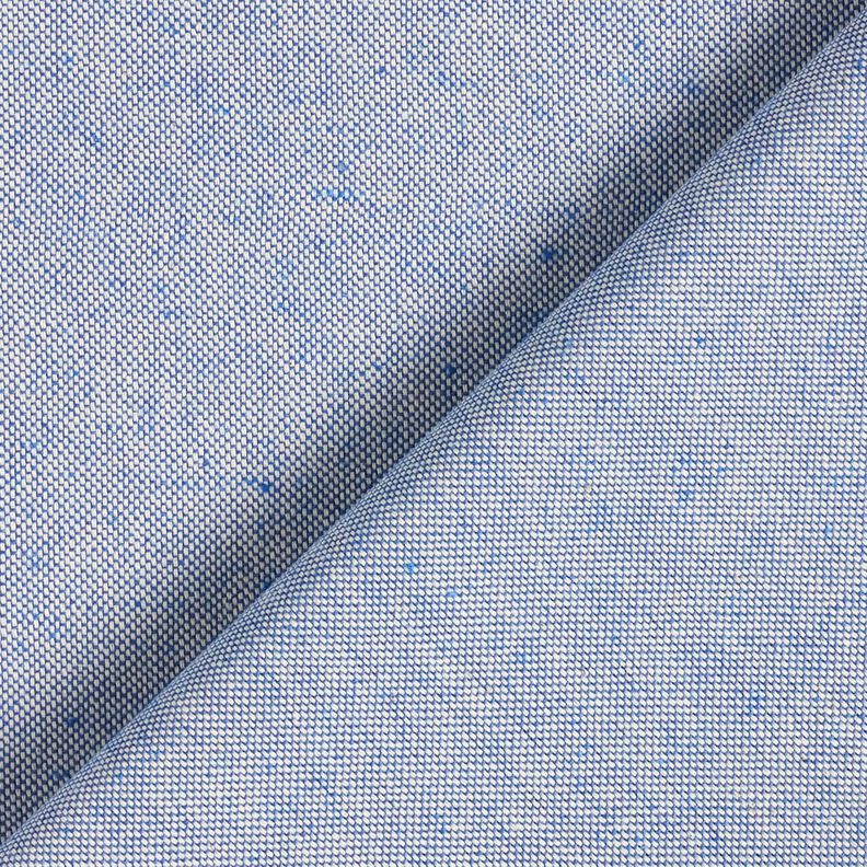 tessuto arredo mezzo panama bicolore – blu reale/naturale, image number 3