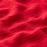 GOTS mussolina / tessuto doppio increspato | Tula – rosso carminio,  thumbnail number 4