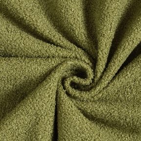 tessuto da tappezzeria Orsacchiotto morbido – verde oliva, 