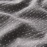 mussolina / tessuto doppio increspato piccoli pois – grigio ardesia/bianco,  thumbnail number 2