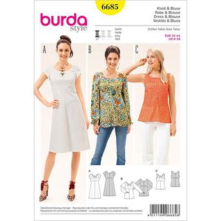 Abito / camicetta, Burda 6685, 