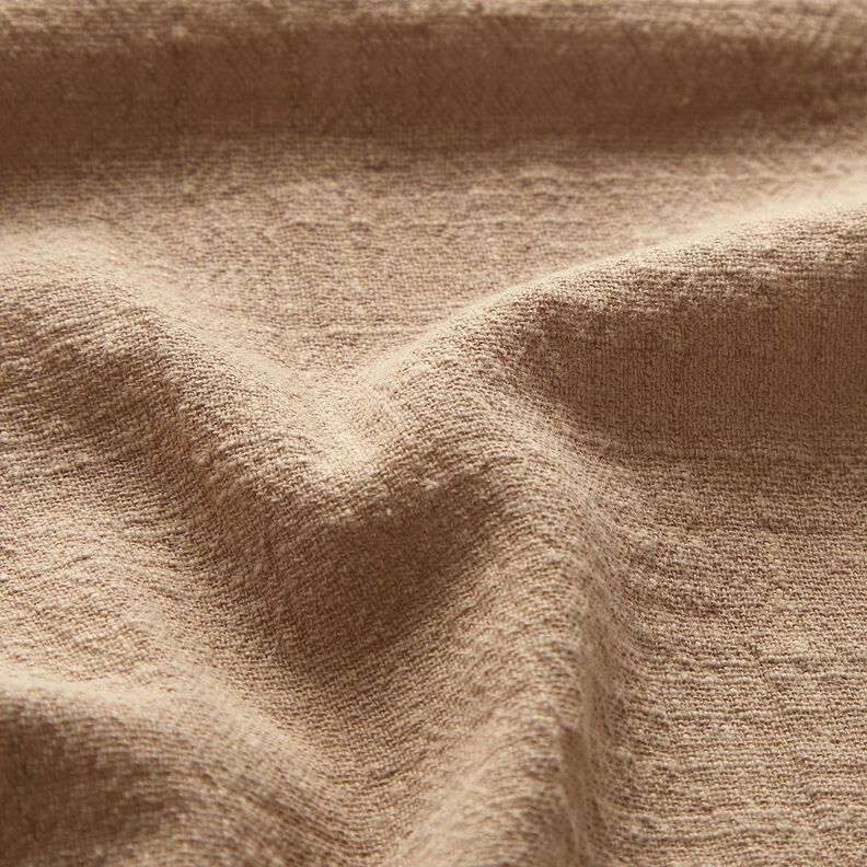 Tessuto di cotone con aspetto lino – duna,  image number 2