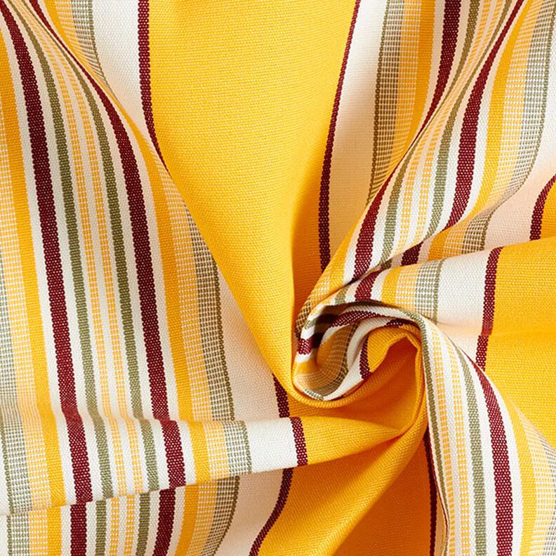 tessuto per tende da sole righe larghe e sottili – giallo sole/bianco,  image number 3
