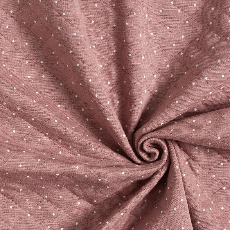 double face Pois – rosa antico scuro, image number 3