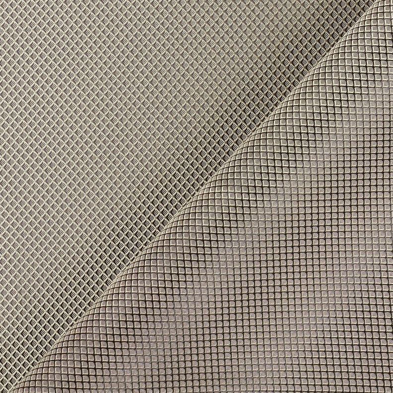 tessuto per fodere Jacquard Piccoli rombi – grigio,  image number 3