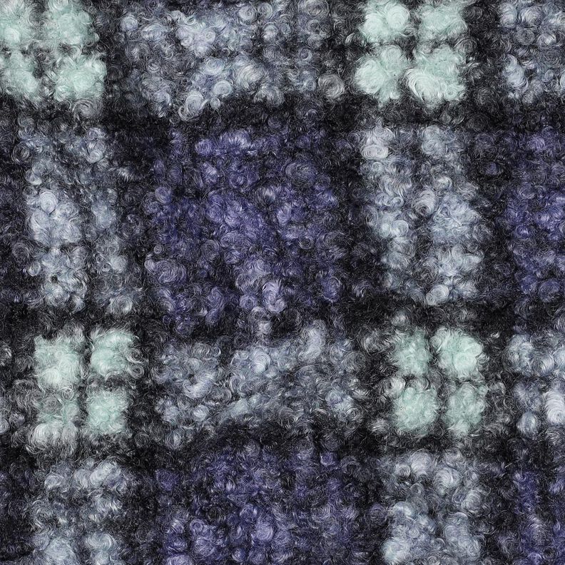 maglia bouclé Controllo – lillà/menta chiaro, image number 2