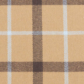 Cappotto in tessuto misto a quadri grandi – beige, 