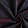 tessuto per cappotti misto lana Camouflage – nero/rosso merlot,  thumbnail number 3