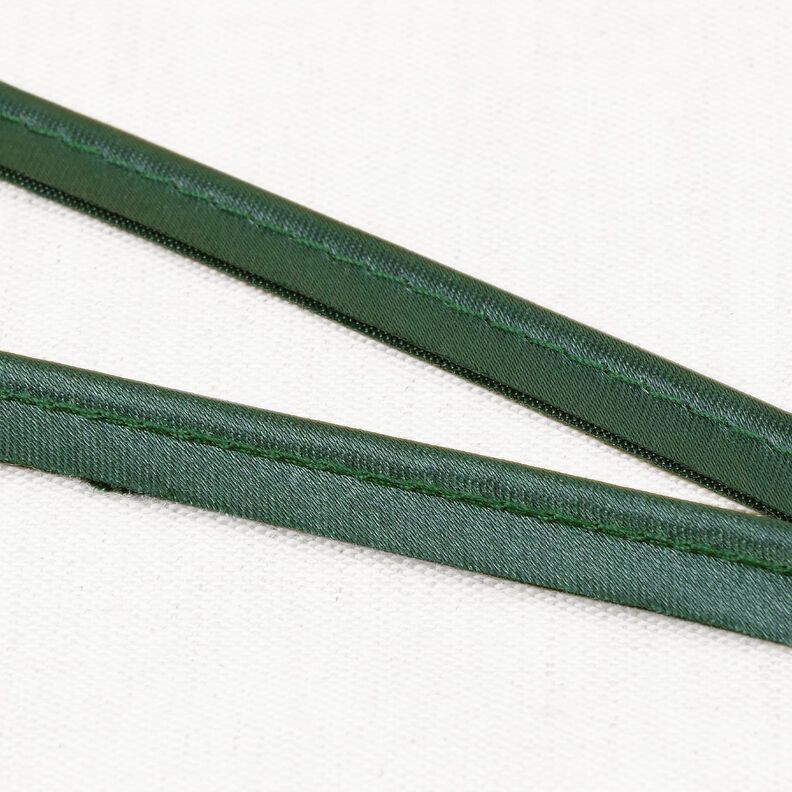 Satin Filetto sbieco [10 mm] – verde,  image number 1