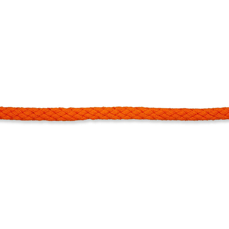 Cordoncino in cotone [Ø 5 mm] – arancione,  image number 2