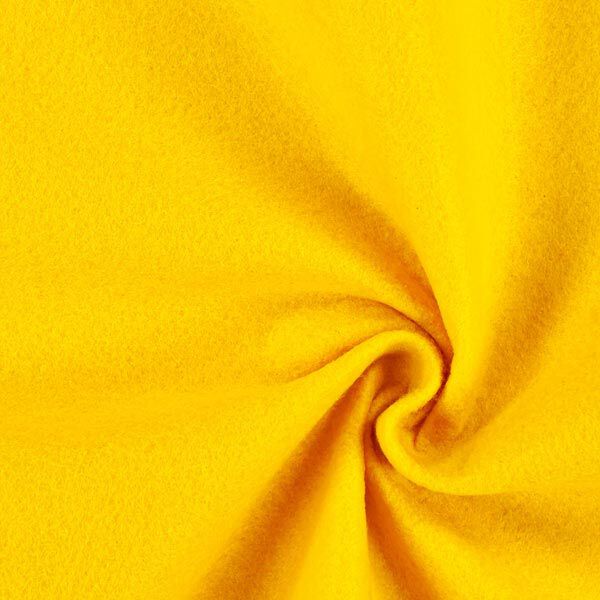 Feltro 90 cm / 1 mm di spessore – giallo,  image number 1