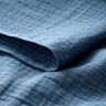 mussolina / tessuto doppio increspato – colore blu jeans,  thumbnail number 5