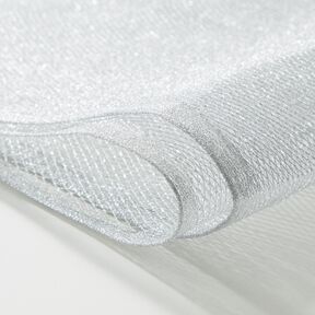 tulle Metallico – argento, 