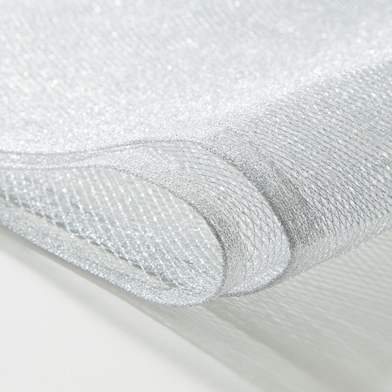 tulle Metallico – argento,  image number 3