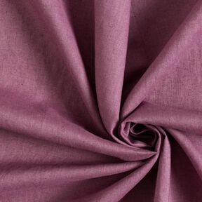 Leggero misto lino prelavato – violetto pastello, 