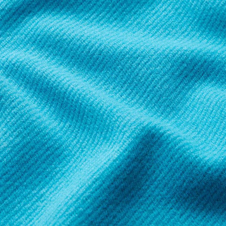 Tessuto per cappotti misto lana, tinta unita – turchese,  image number 2