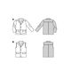 giacca / Gilet | Burda 9234 | 116-146,  thumbnail number 8