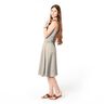 tessuto in misto lino stretch – beige,  thumbnail number 6