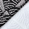 Tessuto per costumi da bagno con motivo grafico astratto – nero/bianco,  thumbnail number 4