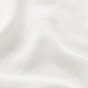 Chiffon a pois lucidi – bianco, 