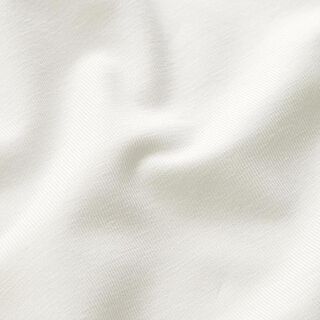 bambù jersey di viscosa tinta unita – bianco lana, 