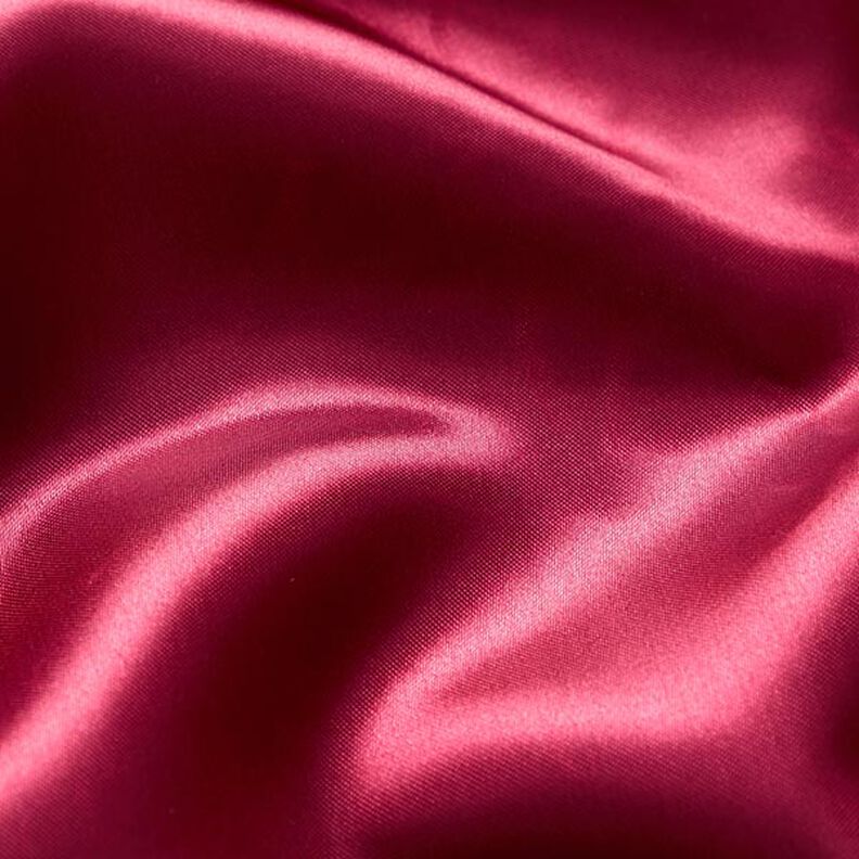 satin poliestere – rosso Bordeaux,  image number 3
