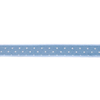 Nastro tessuto jeans pois – blu jeans chiaro, 